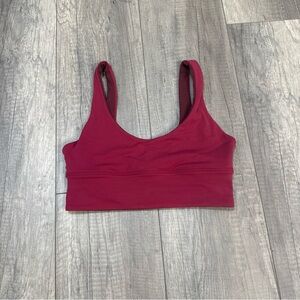 Lululemon Pink & Red Sports Bra